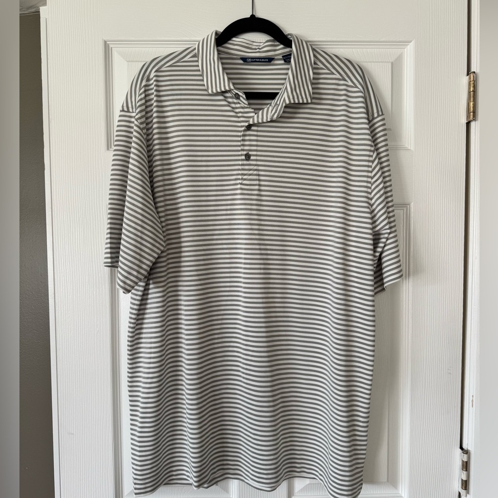 Cutter & Buck Striped Polo